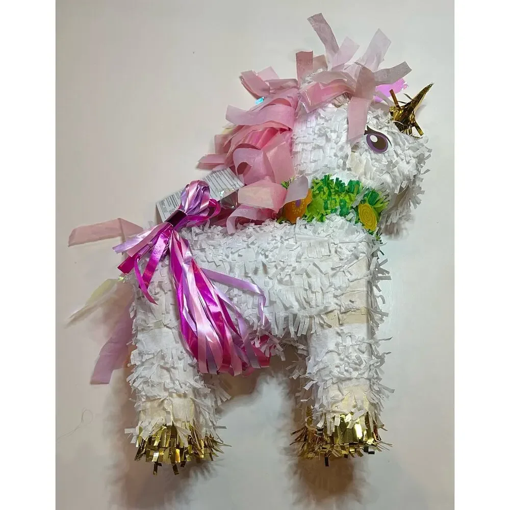New Amscan Piñata Pull Magic Unicorn Deluxe Pinata